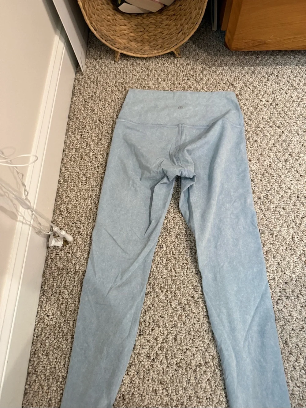 lululemon athletica Light Blue Leggings